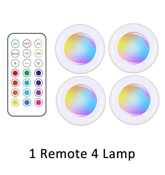 Kabellose RGB-LED-Unterlichtleiste