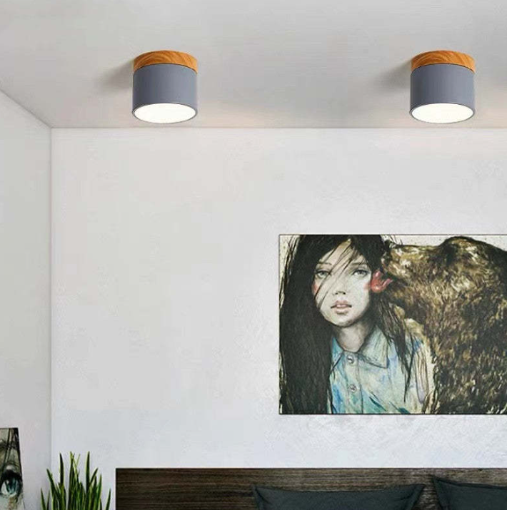 Morandi-Inspirierte Moderne LED-Deckenlampe