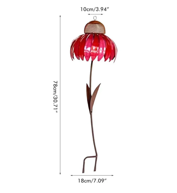 Vogelfutter Station Im Blumen- Design