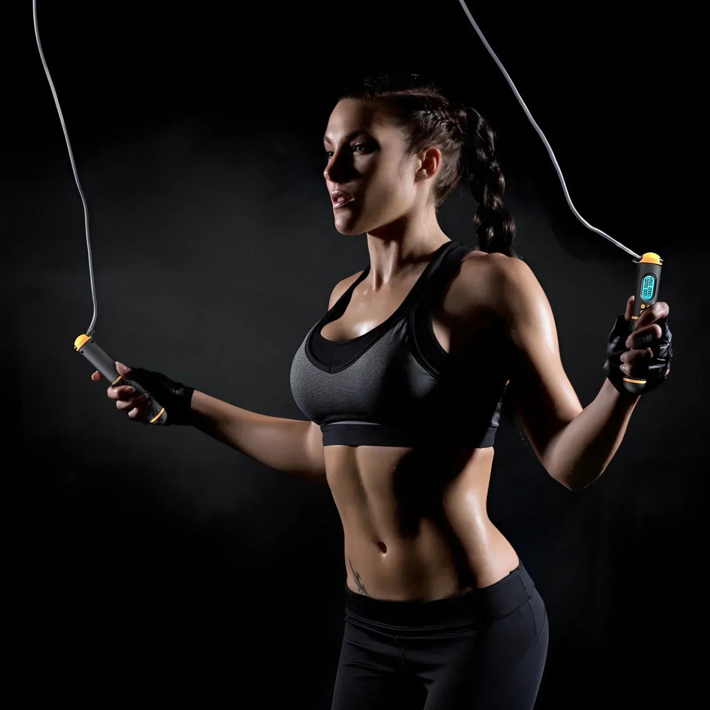Drahtloses Fitness-Springseil