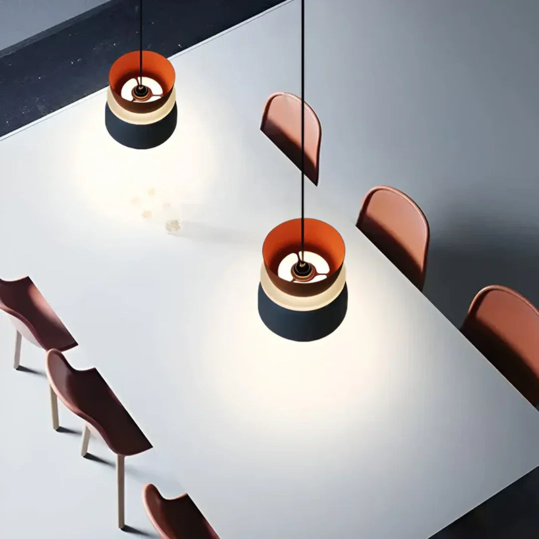 Farbenfrohe Macaron-Design LED-Pendellampe