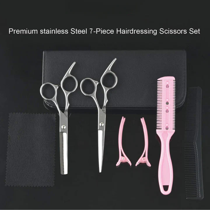 Professionelles Haarpflege-Set | Schneide- Und Ausdünnscheren Für Präzise Frisuren