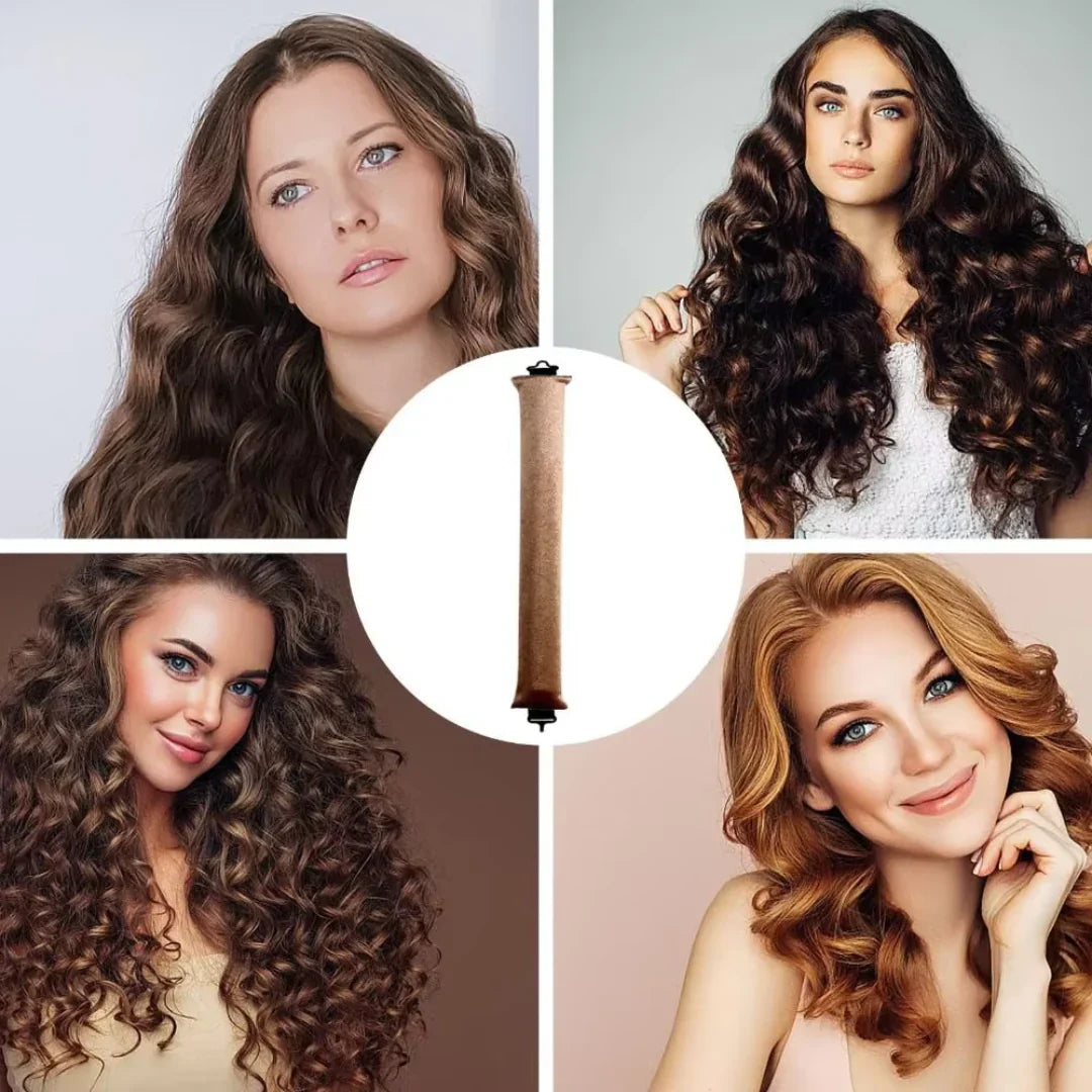 Schonendes Haarwickler- Set Ohne Hitze