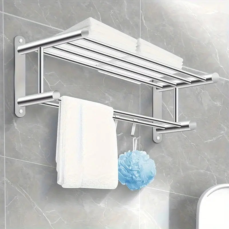 Hochwertiges Edelstahl Handtuchregal für Badezimmer