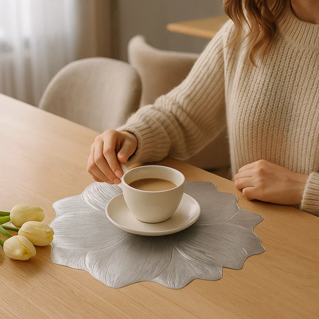 Kreatives Blumen Tisch Set - Wasserfest und Ölbeständig