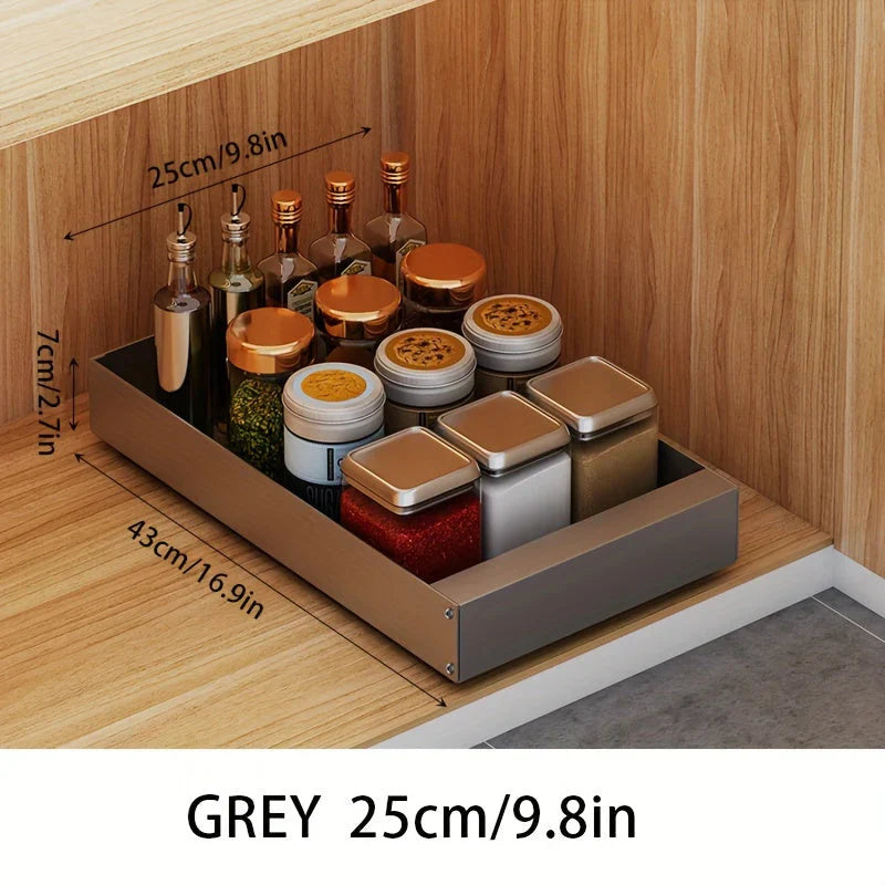Erweiterbarer Küchenschrank Organizer