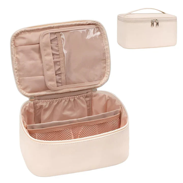 Praktischer Make-Up Organizer Für Reisen | Mit Fächern Und Verteilern
