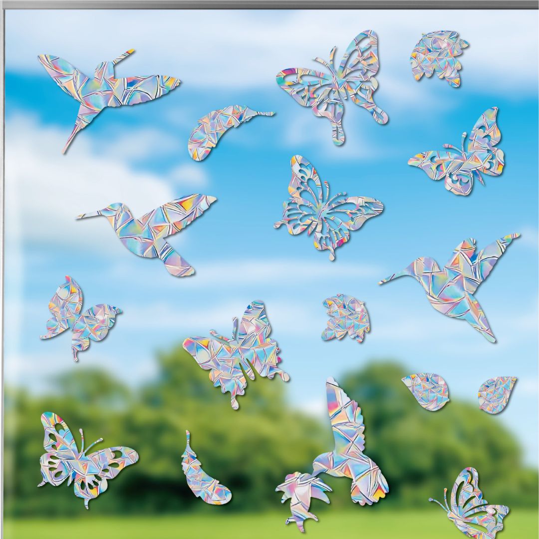 Regenbogen Fenster Sticker