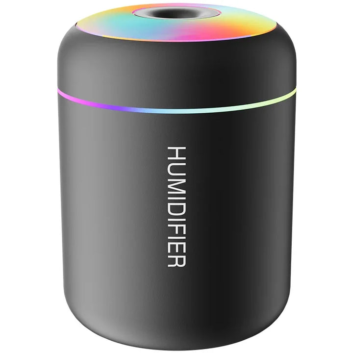 Kompakter Luftbefeuchter mit Aromatherapie USB Betrieben für Auto und Schlafzimmer