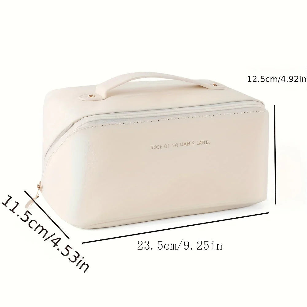 Reisefreundlicher Make-Up Organizer Mit Reißverschluss – Elegante Kosmetiktasche