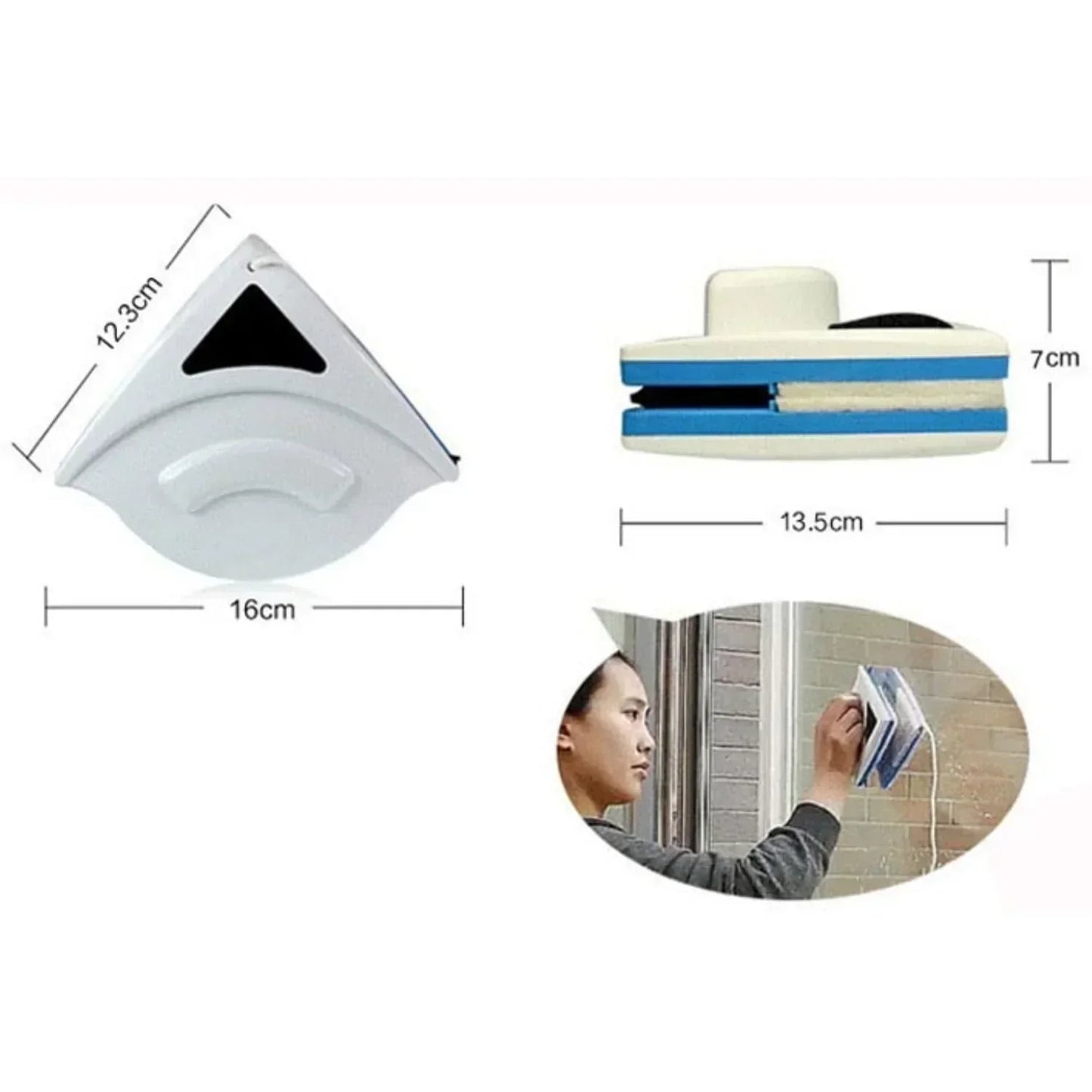 Magnetischer Fensterputzer