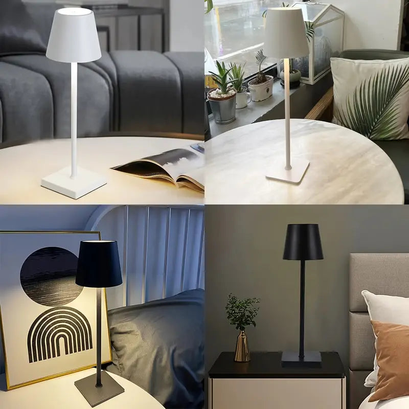 Elegante LED-Tischleuchte Mit Akku