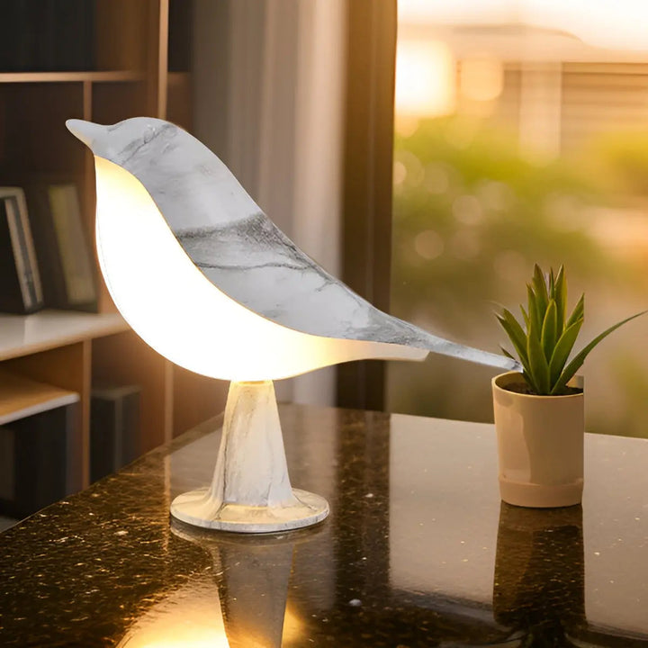 Elegante Vogel Lampe – Stimmungslicht und Aromatherapie