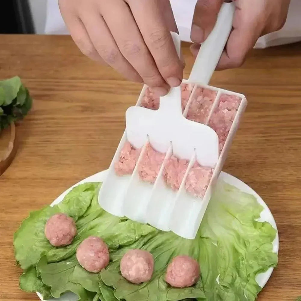 Praktischer Dumpling- Und Frikadellenformer Aus Kunststoff – Für Gleichmäßige Portionen