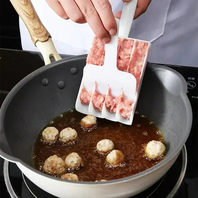 Praktischer Dumpling- Und Frikadellenformer Aus Kunststoff – Für Gleichmäßige Portionen