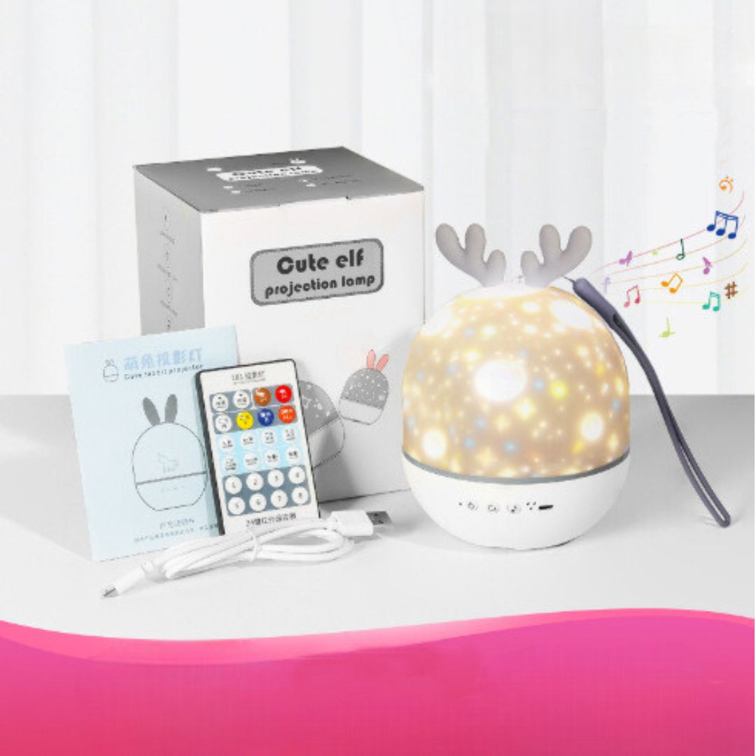 Magische Kinderzimmer-Lampe Mit Sterneneffekt