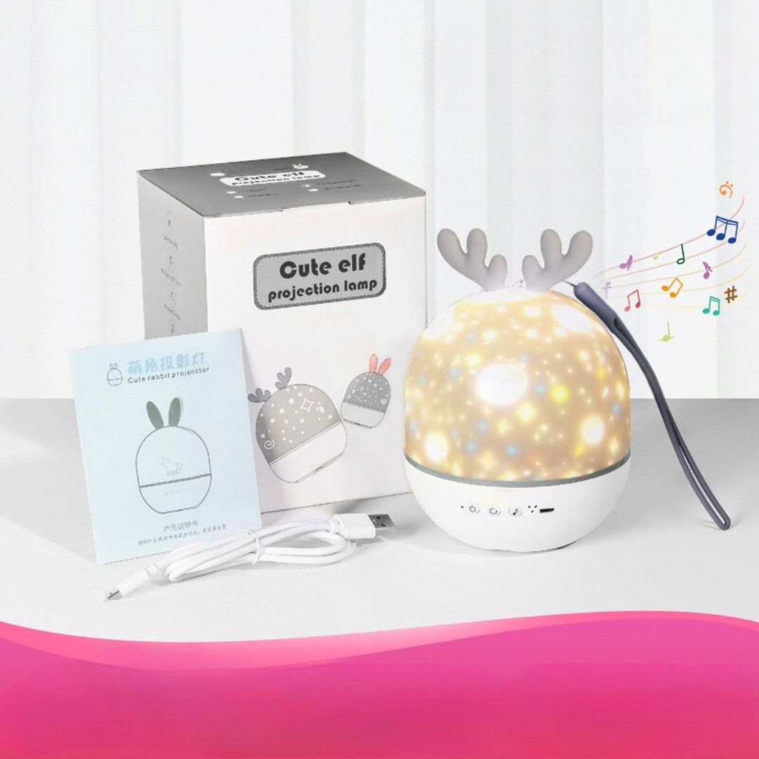 Magische Kinderzimmer-Lampe Mit Sterneneffekt