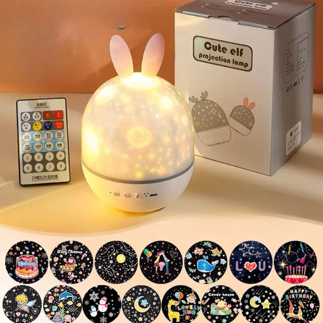 Magische Kinderzimmer-Lampe Mit Sterneneffekt