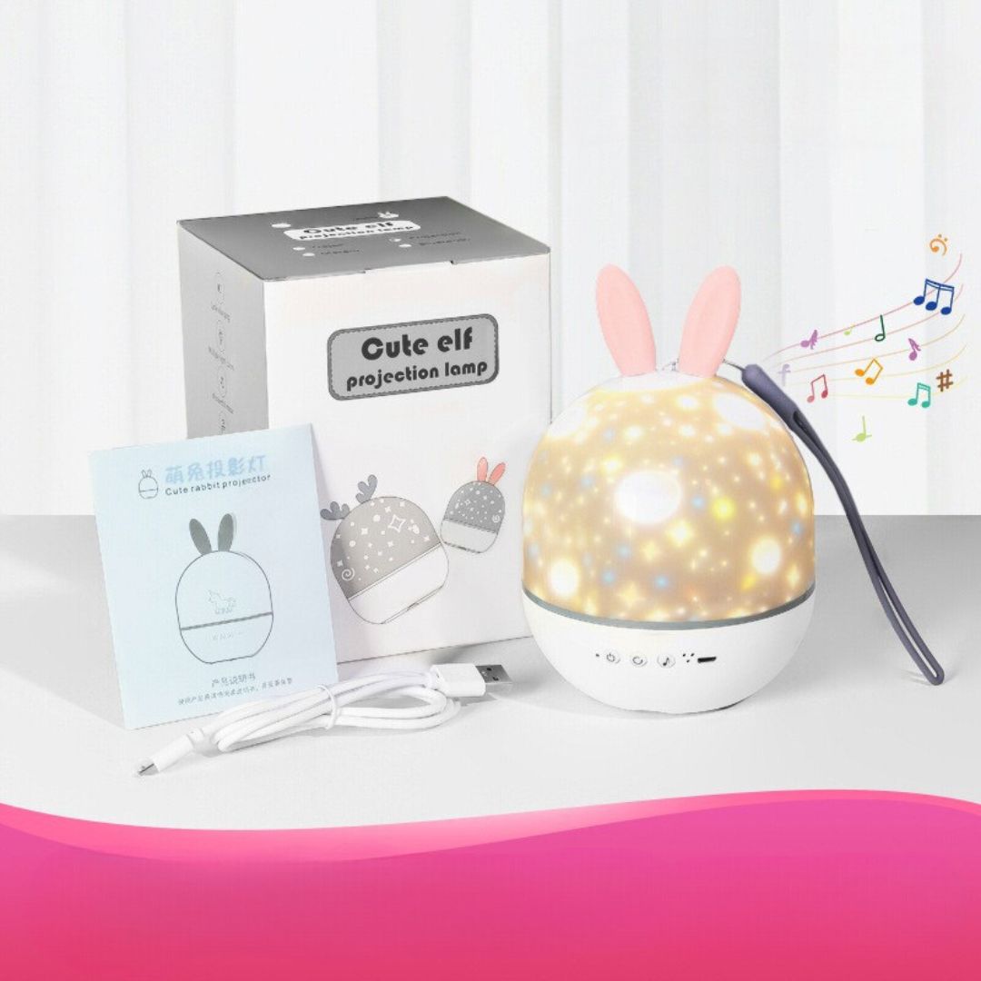 Magische Kinderzimmer-Lampe Mit Sterneneffekt