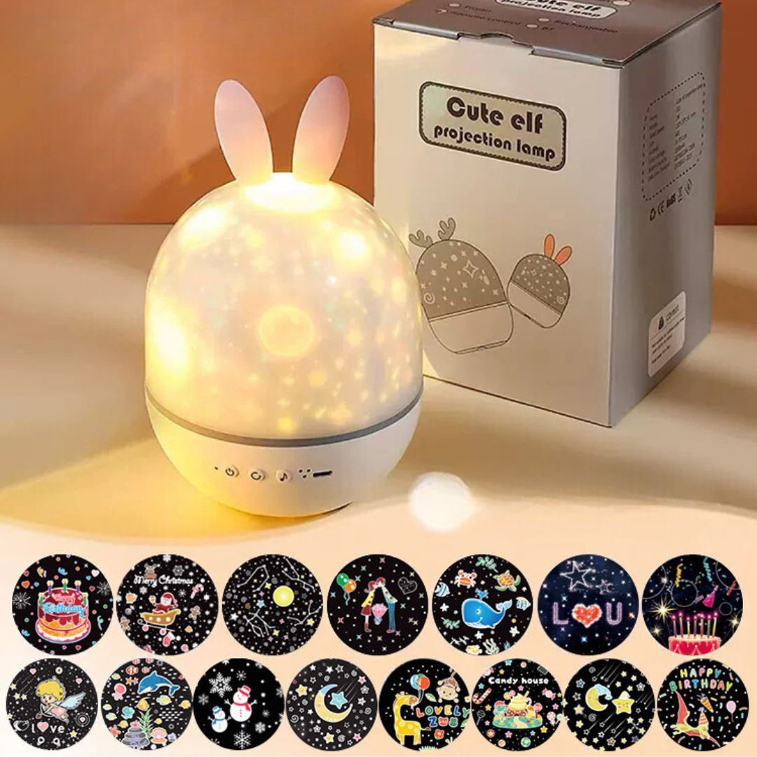 Magische Kinderzimmer-Lampe Mit Sterneneffekt