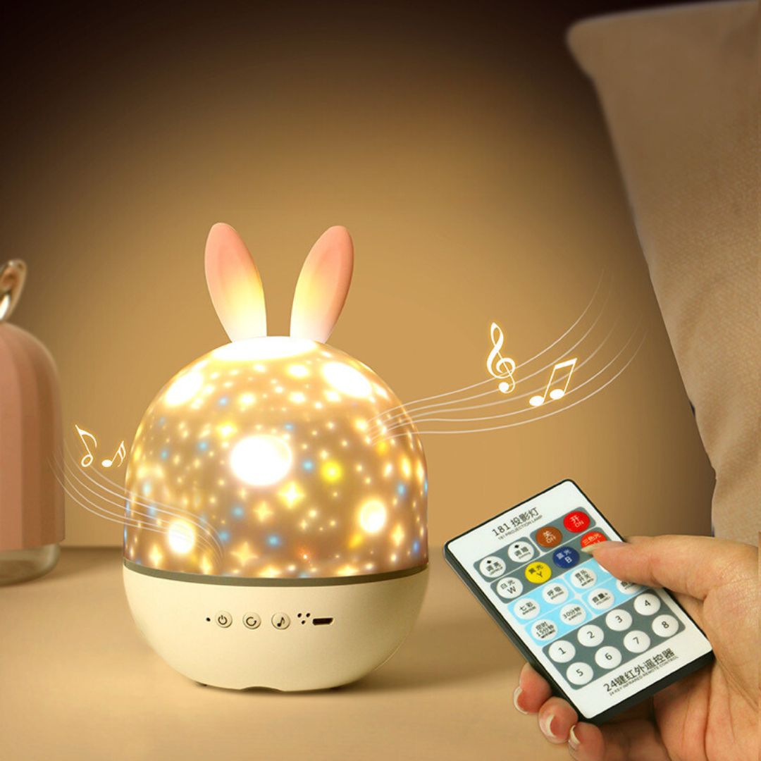 Magische Kinderzimmer-Lampe Mit Sterneneffekt