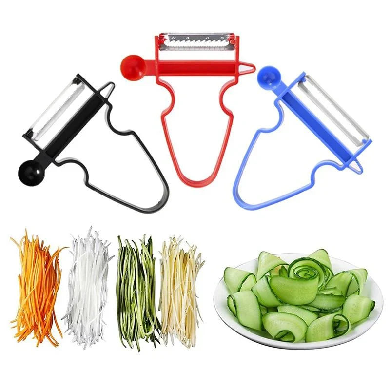 Multifunktionales Schäler-Set (3-teilig)
