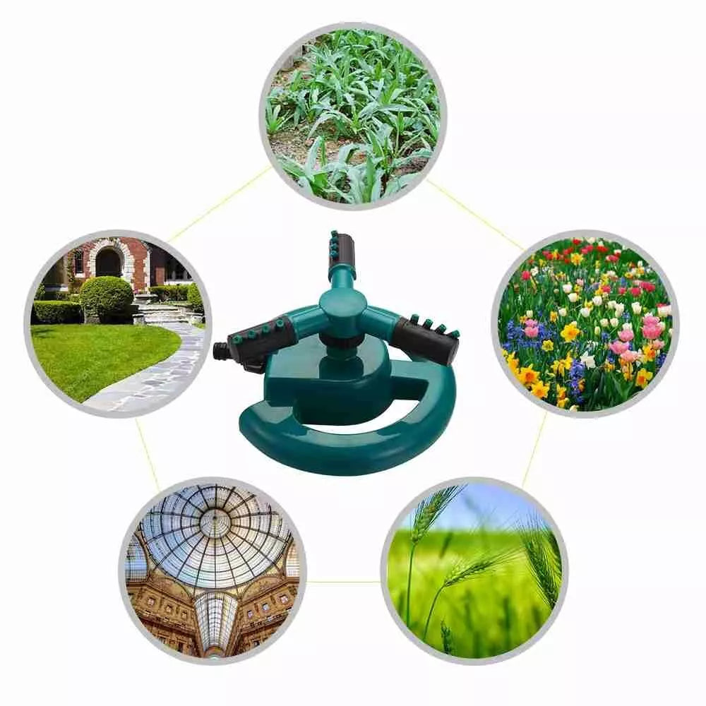 Verstellbarer Garten Sprinkler – Effiziente Rasenbewässerung mit 360° Sprühfunktion