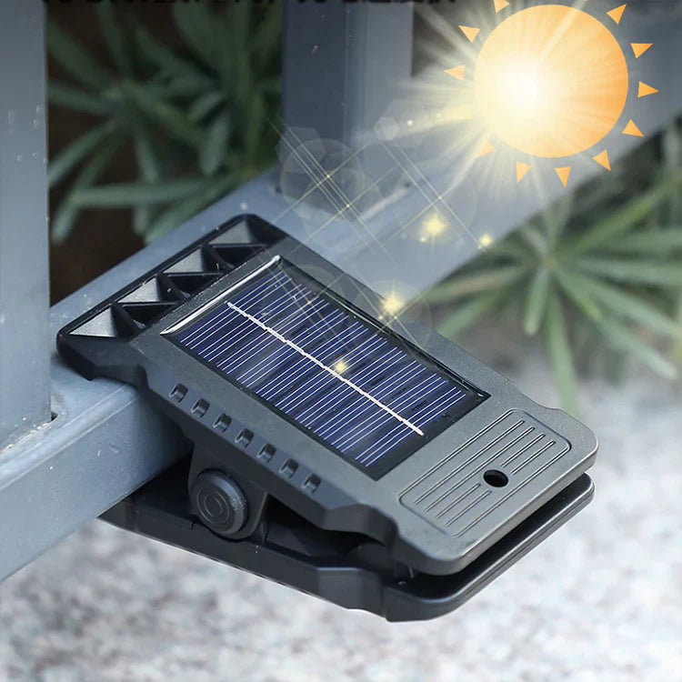 Praktische Klip Solar Lampe mit Bewegungssensor