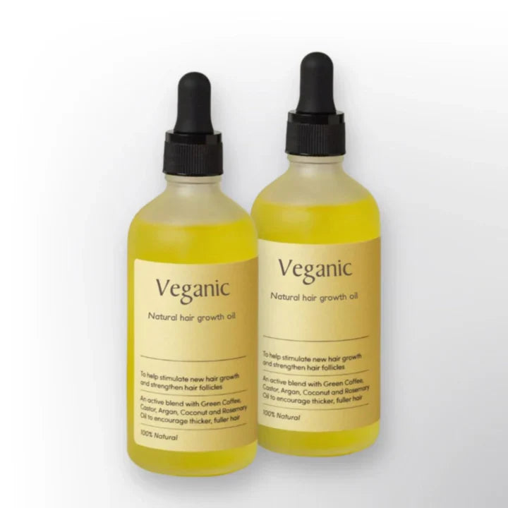 Veganes Haarwuchsöl | Natürlicher Booster Für Gesundes Haarwachstum