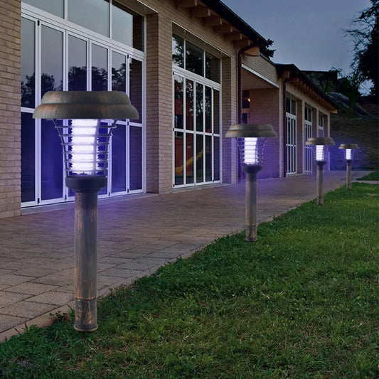 Solar Gartenleuchte Mit Insektenvertreiber - LED Outdoor Lampe für Terrasse Und Garten