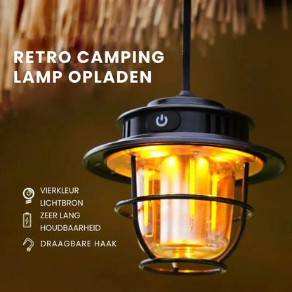 Wiederaufladbare LED Campinglampe