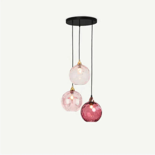 Elegante Dreifach-Cluster Pendelleuchte