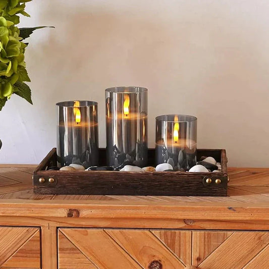 LED - Kerzenset Ohne Flamme
