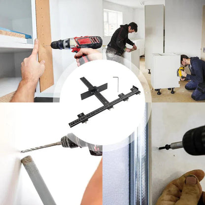 Bohrschablone für Exakte Montage