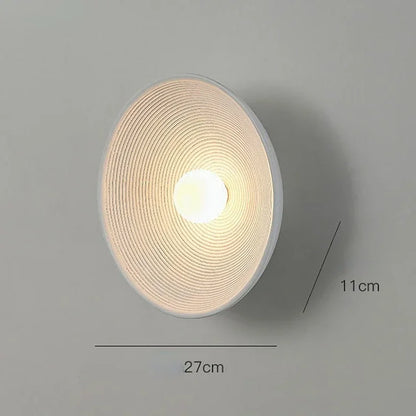 Minimalistische Japanische Wandlampe
