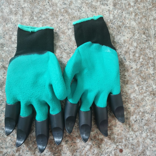 Gartenhandschuhe mit Krallen – Robuste Handschuhe für Grab- und Pflanzarbeiten