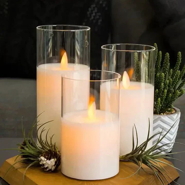 LED - Kerzenset Ohne Flamme