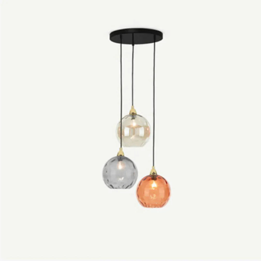 Elegante Dreifach-Cluster Pendelleuchte