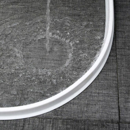 Wasserabweisende Silikonbarriere für Duschen