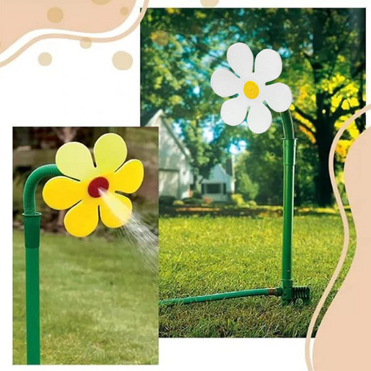 Tanzender Gänseblümchen Sprinkler – Lustiger Rasen Sprinkler für Garten und Haustiere