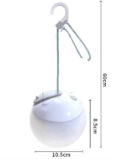 Retro LED Campinglampe - Wiederaufladbares USB-Licht