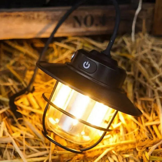 Wiederaufladbare LED Campinglampe