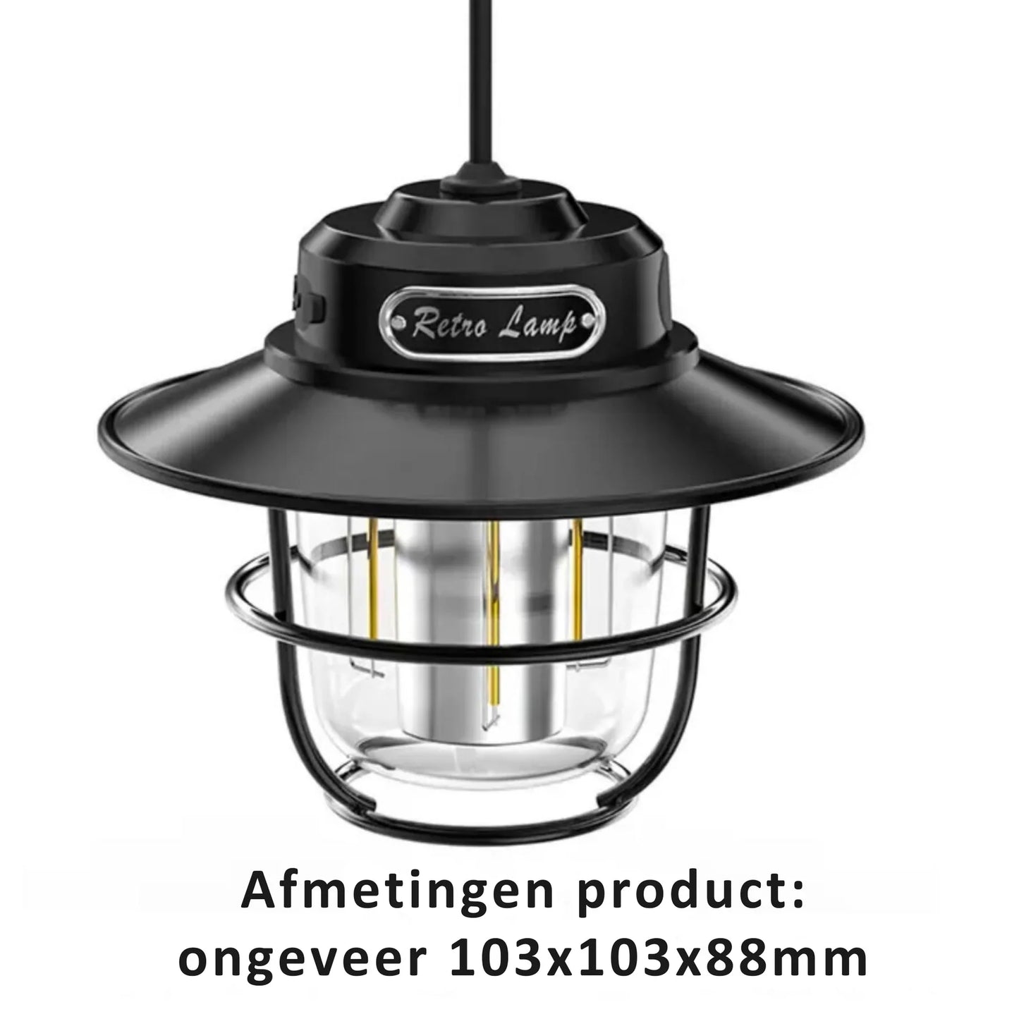 Wiederaufladbare LED Campinglampe