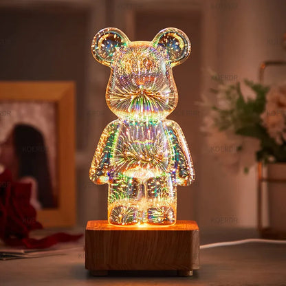 3D Feuerwerks-Effekt LED Lampe
