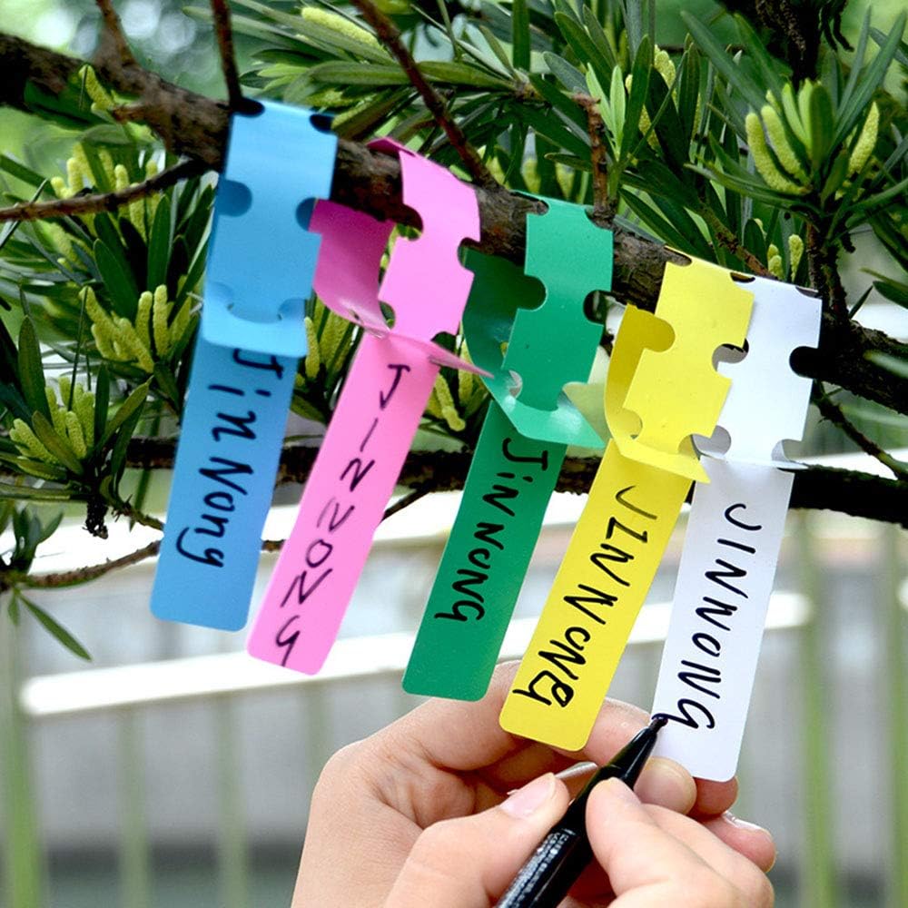 Wiederverwendbare Pflanzenetiketten aus Kunststoff für Garten und Baummarkierung
