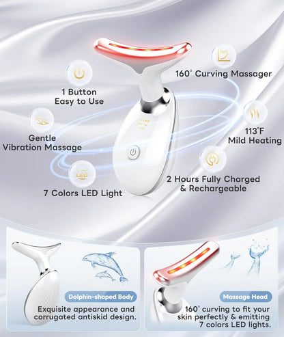 RadiantGlow 7-Farben LED-Gesichtsmaske