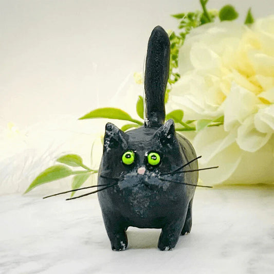 Handgefertigtes Einzigartiges Katzen-Weihnachtsornament