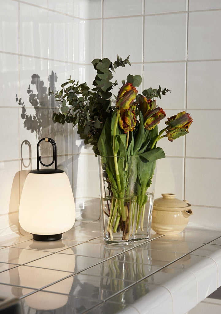 Moderne LED Terrassenlaterne