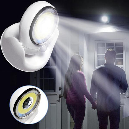 Helle LED Wandleuchte mit Bewegungsmelder
