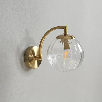 Elegante Wandleuchte mit Glasdesign